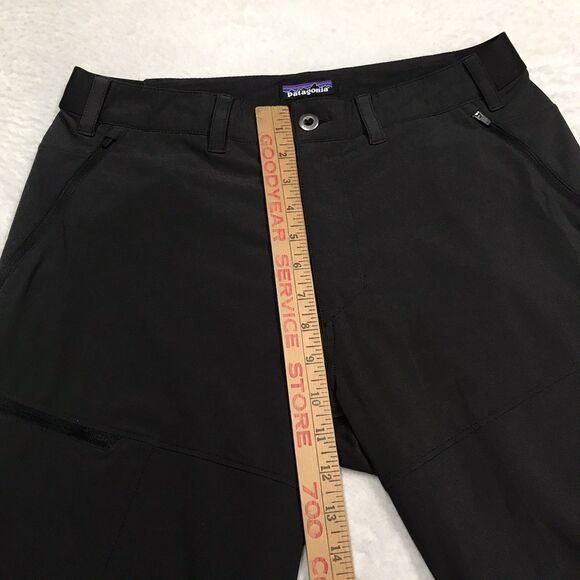 PATAGONIA Terravia Trail Pant Men 32x31 Black Hiking Performance Stretch - Picture 8 of 16